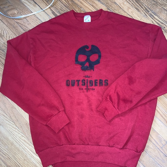 Red Outsiders Crew Neck - Picture 3 of 3